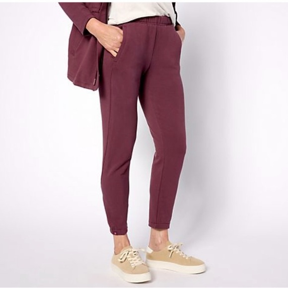 Barefoot Dreams Pants - Barefoot Dreams Malibu Collection Brushed Luxe Lounge Jogger - Size Small